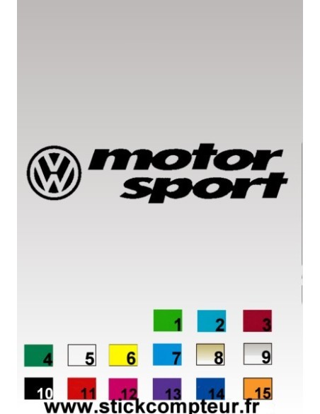 Stickers MOTORSPORT 2