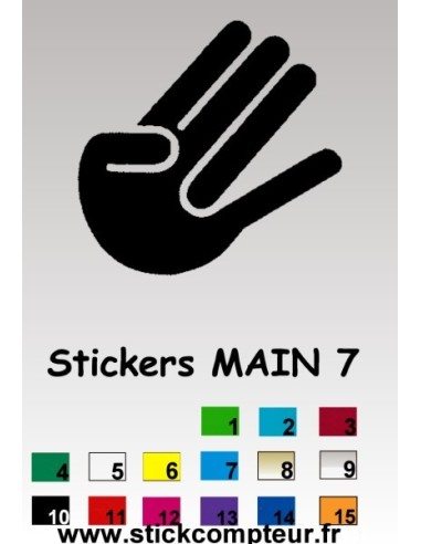 Stickers MAIN 7 VW