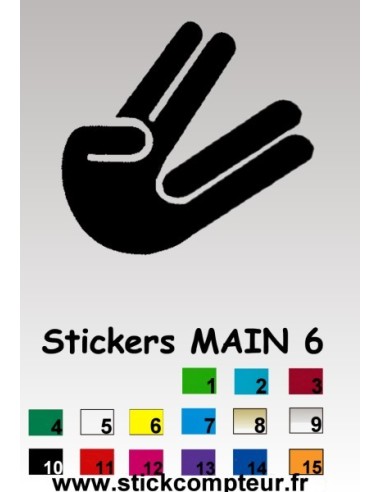 Stickers MAIN 6 VW