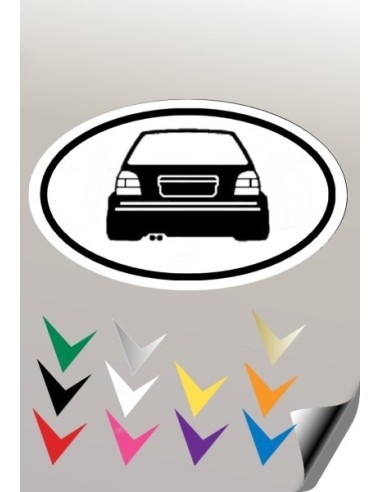 Autocollant EMBLEME 2 GOLF 3 VW