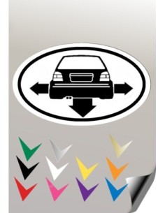 Autocollant EMBLEME 1GOLF 3 VW