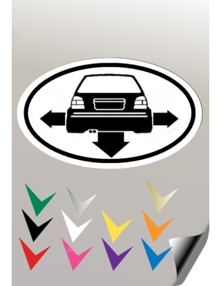 Autocollant EMBLEME 1GOLF 3 VW
