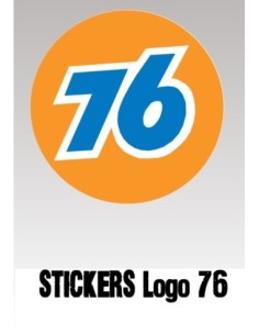 1 stickers autocollant VW LOGO 76