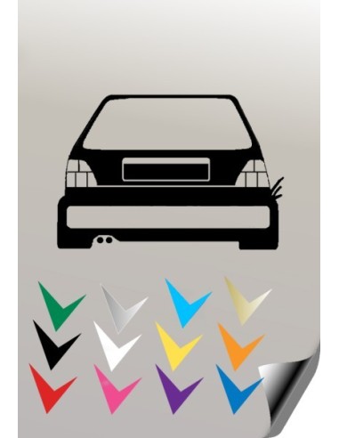 Autocollant 1 VW GOLF 2