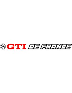 Stickers GTI DE FRANCE