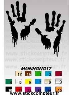 Stickers MAINHONO17