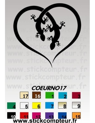 Stickers COEURNO17