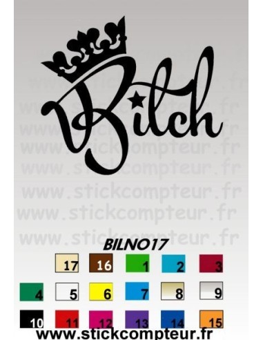 Stickers BILNO17