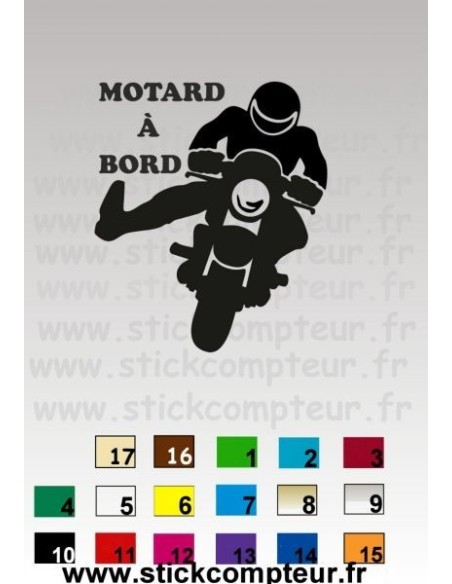 MOTARD A BORD JU18