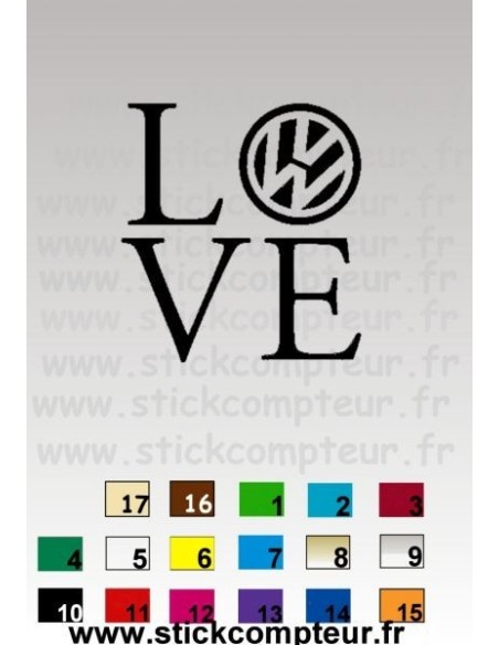 LOVE VW 1018