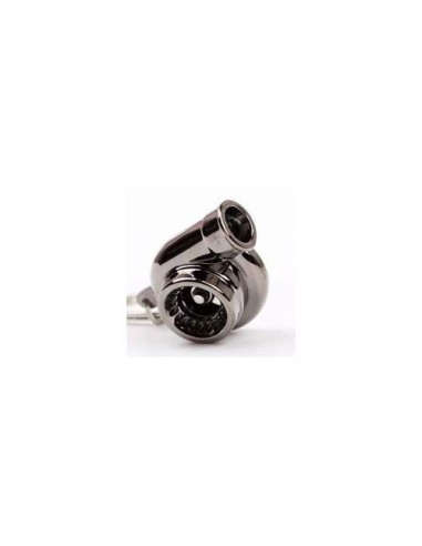 PORTE-CLÉS TURBO NOIR CHROME