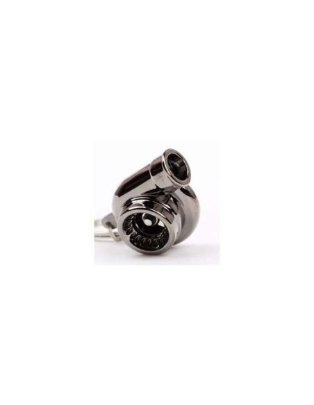 PORTE-CLÉS TURBO NOIR CHROME