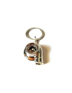 PORTE-CLÉS TURBO CHROME