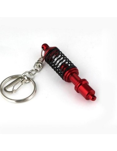 PORTE CLES AMORTISSEUR ROUGE