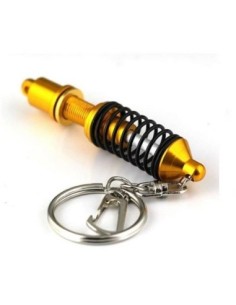 PORTE CLES AMORTISSEUR JAUNE