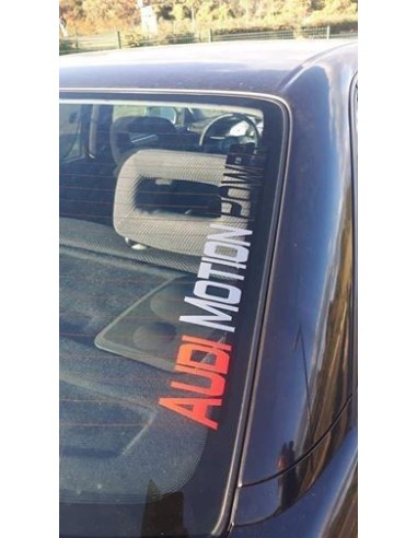 STICKERS AUDI MOTION POWER 3 couleurs