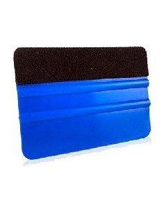 Raclette plastique feutrine pour pose stickers et covering