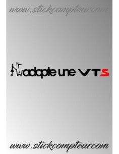ADOPTE UNE VTS STICKERS