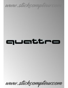 QUATTRO 1 STICKERS