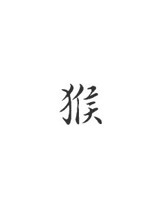 Signe zodiaque chinois SINGE