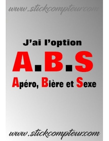Apéritif Bière SEX Stickers