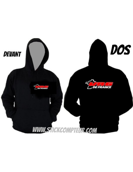 SWEAT SHIRT VR6 DE FRANCE modéle  2