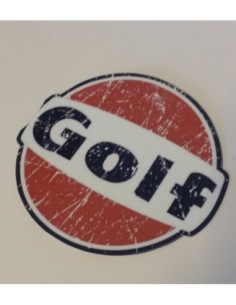 VW GOLF LOGO STICKERS
