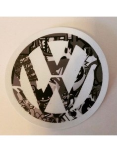 LOGO VW NOIR ET BLANC Stickers