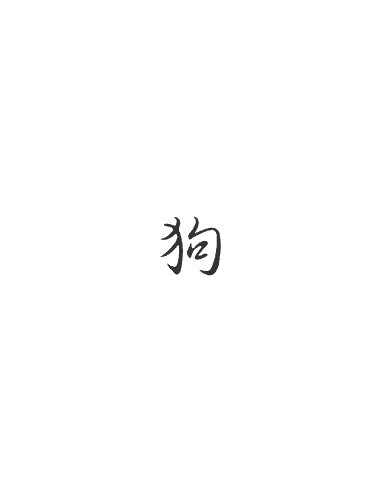 Signe zodiaque chinois CHIEN