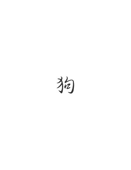 Signe zodiaque chinois CHIEN