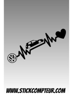 LIFE GOLF 4 VW STICKERS