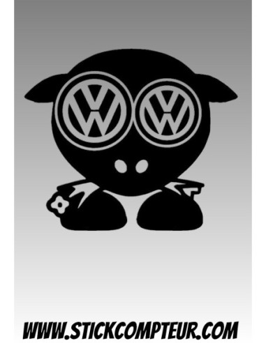 VW BIZARE CHOUETTE  Stickers