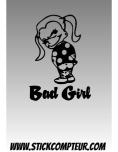 BAD GIRL IMAGE  Stickers