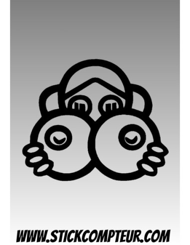 GIRLS BIG BOOBS  Stickers