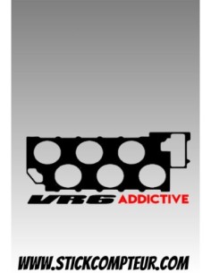 VR6 ADDICTIVE  Stickers