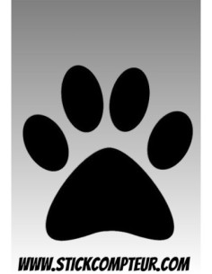 PATTE CHIEN 319  Stickers