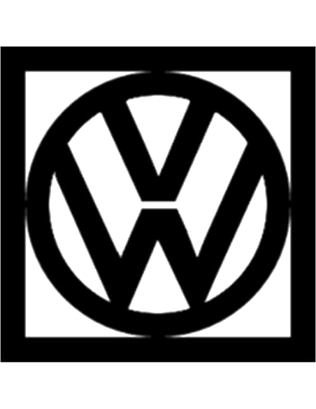 VOLKSWAGEN LOGO 1960 1967 STICKERS