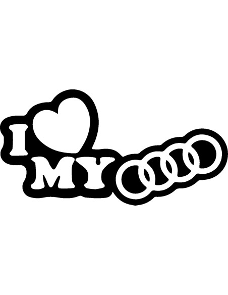 AUDI STICKERS 007*