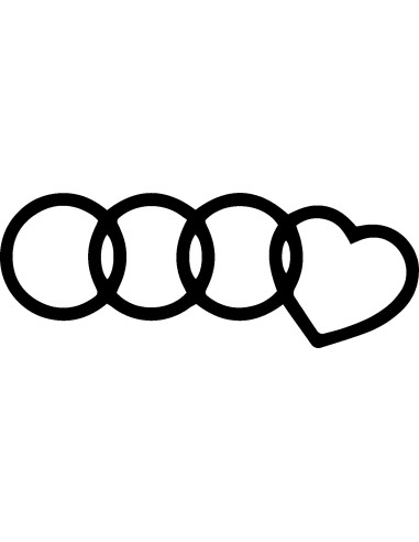 AUDI STICKERS 010*