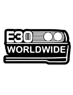 BMW STICKERS WORLDWIDE E30 *