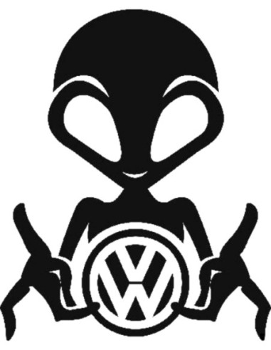 ALIEN VW  Stickers*