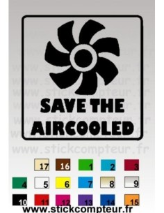 Stickers SAVE THE AIRCOOLED