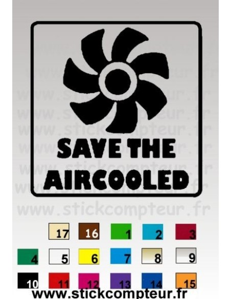 Stickers SAVE THE AIRCOOLED