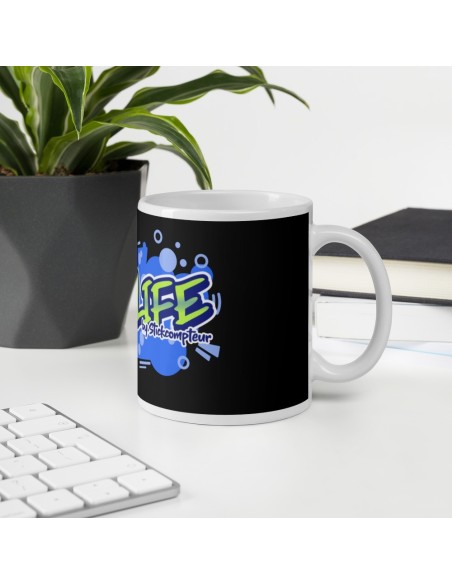 Mug VW LIFE BLEU
