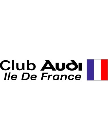 CLUB AUDI ILE DE FRANCE stickers*