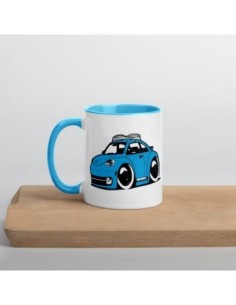 Mug à Intérieur Coloré VW COX model1