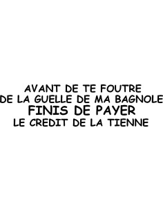 Avant de te foutre Stickers°°