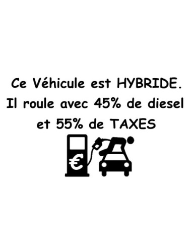 HYBRIDE TAXE 2110  Stickers*