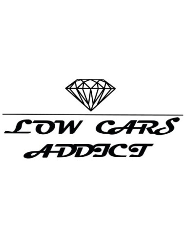 1 Stickers LOW CARS ADDICT 2021  *