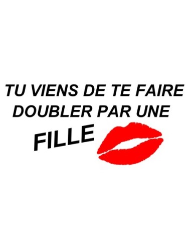 DOUBLER FILLE 1018 Stickers   *